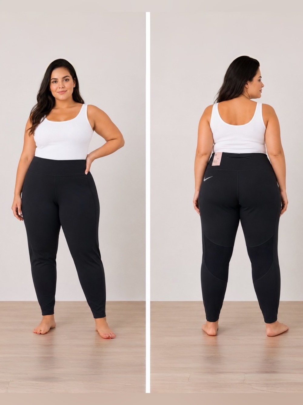 Nike Black  High-Rise Leggings